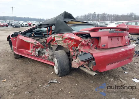 2002 Ford Mustang Gt from USA, damaged, VIN 1FAFP45X32F170524